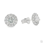 Round Diamond Studs 70761 - Image 2