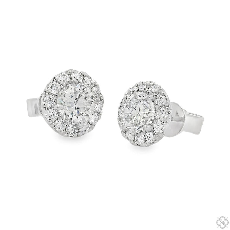 Round Diamond Studs 70761 - Image 3