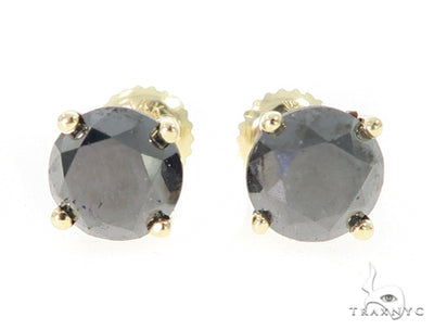 Royal Black Diamond Earrings 5 49420 - Image 1