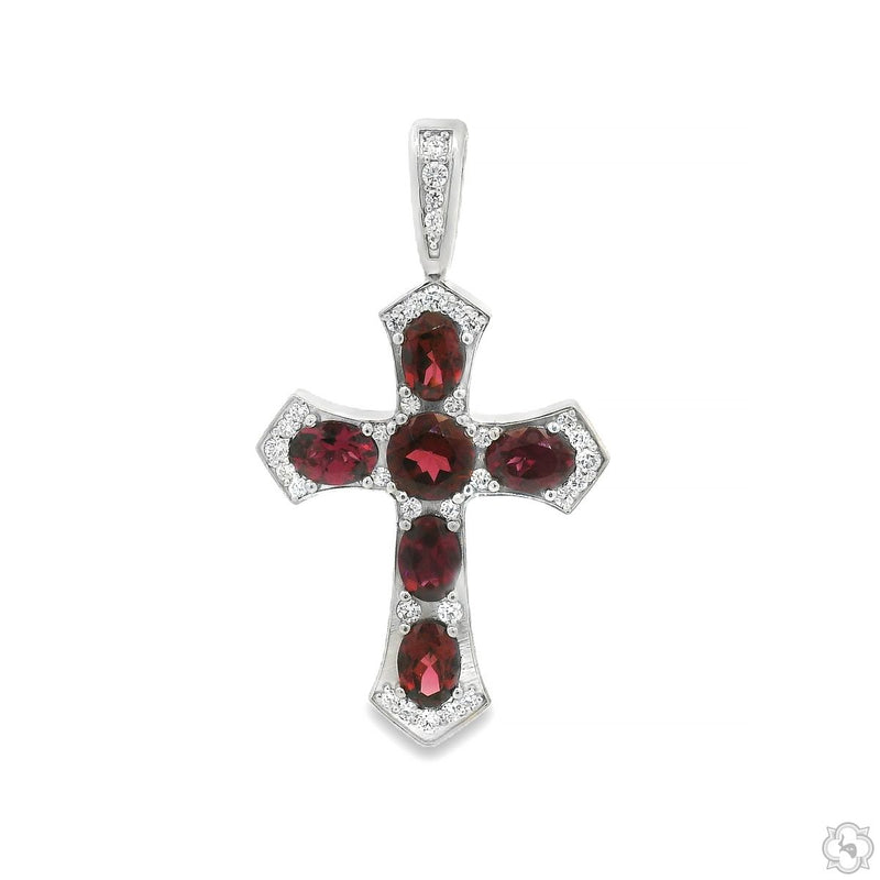 Royal Flame Cross .925 Silver 70532 - Image 1