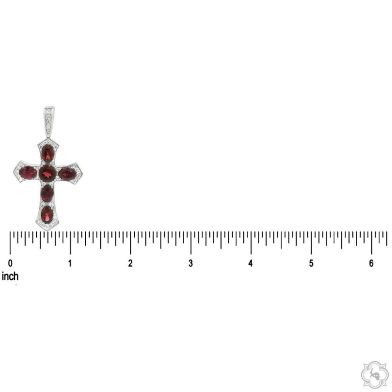 Royal Flame Cross .925 Silver 70532 - Image 6