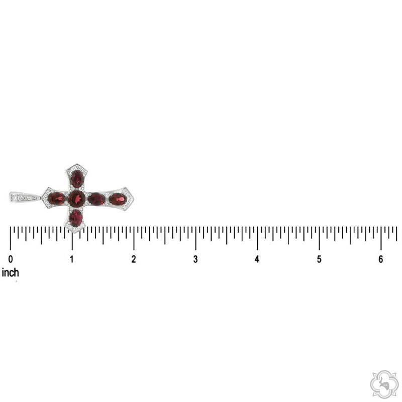 Royal Flame Cross .925 Silver 70532 - Image 7