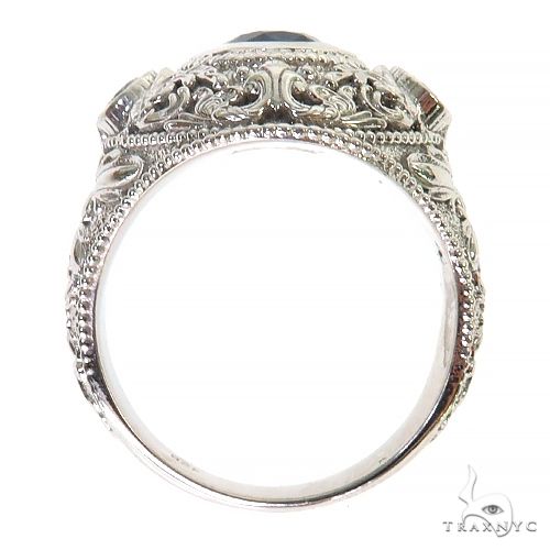 Royal Garden Oval Sapphire Ring 69670 - Image 5