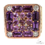 Royal Sapphire Diamond Pinky Ring 67290 - Image 2