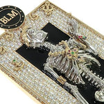Royal Skeleton BLM Diamond Pendant 66359 - Image 4