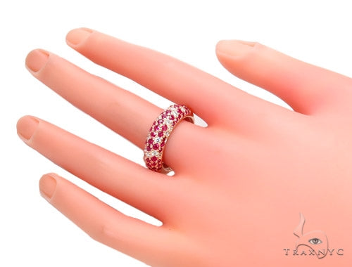 Ruby Diamond Anniversary/Fashion Ring 42320 - Image 7