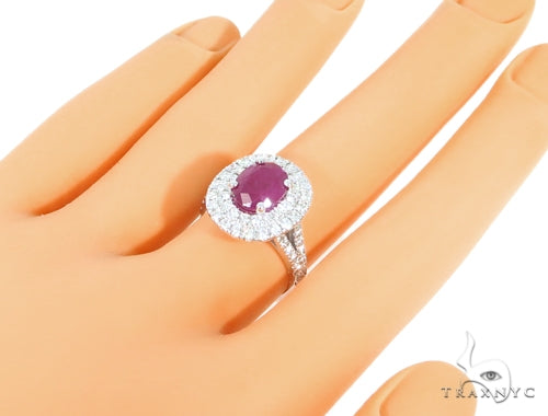 Ruby Diamond Ring 48990 - Image 8