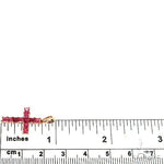 Ruby Princess Cut Cross 67146 - Image 6