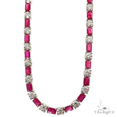 Ruby Royale Elegance Tennis Chain 69501 - Image 1