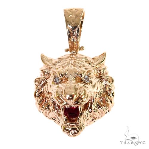 Ruby Tiger Head 67943 - Image 1