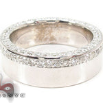 10 k White Gold Men Engagement Ring 30656 - Image 3