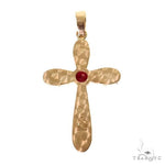 Sacred Scarlet Ruby Cross Pedant 69604 - Image 4