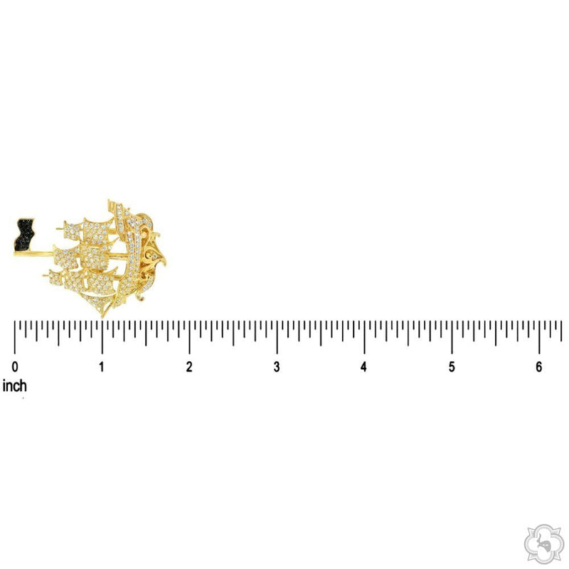 Sailboat Diamond Pendant 70677 - Image 7