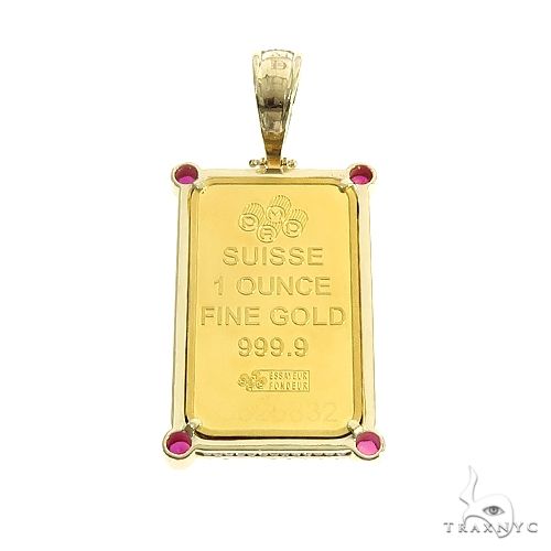 Saint Michael 1oz Pamp Custom Made Pendant 66587 - Image 3