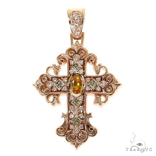 Sapphire Diamond Cross 68580 - Image 1