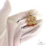 Sapphire Diamond Crown Pendant 68841 - Image 7