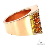 Sapphire Diamond Fire Ring 67291 - Image 3