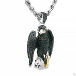 Sapphire Hawk Pendant 70805 - Image 3