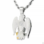 Sapphire Hawk Pendant 70805 - Image 6