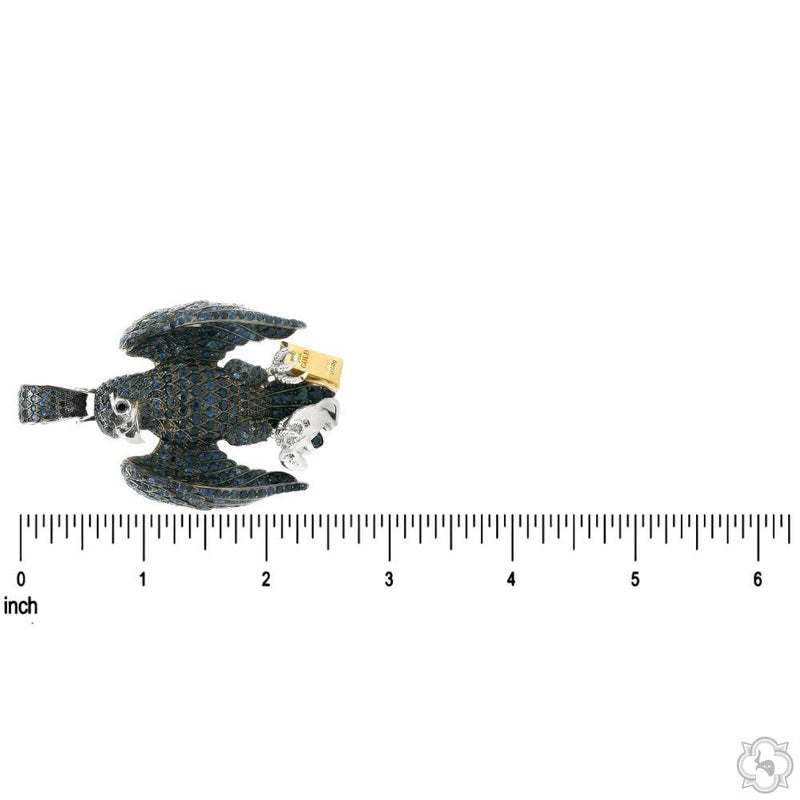 Sapphire Hawk Pendant 70805 - Image 9
