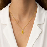 Custom Cut Diamond Hamsa Pendant 70881