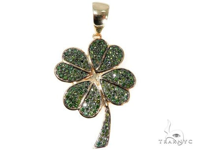 Shamrrock Clover Pendant Saint Patrick's Day 64186 - Image 1