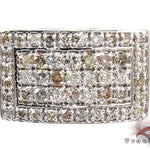 Silver 5 Row Prong Diamond Ring 25652 - Image 2