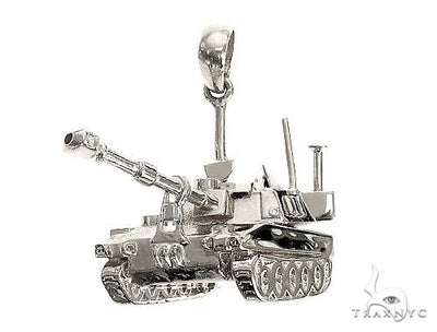 Silver Battle Tank 66458 - Image 1