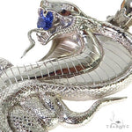 Silver Cobra Pendant 67350 - Image 3