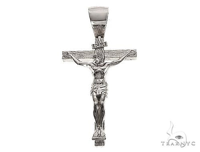 Silver Crucifix Jesus Cross 66457 - Image 1