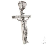 Silver Crucifix Jesus Cross 66457 - Image 2