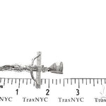 Silver Crucifix Jesus Cross 66457 - Image 6