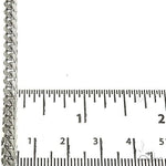 Silver Crucifix Jesus Cross Cuban Chain Set With Miami Cuban Chain 67201 - Image 5