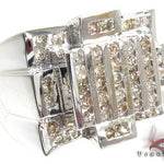 Silver Diamond Crown Ring 25651 - Image 1