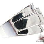 Silver Diamond Crown Ring 25651 - Image 5