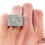 Silver Diamond Modern Ring 25653 - Image 7