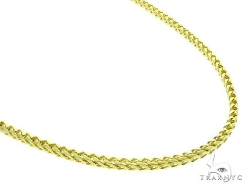 Silver Franco Link Chain 24 Inches 2.5mm   61586
