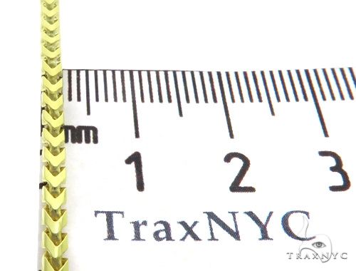 Silver Franco Link Chain 24 Inches 2.5mm   61586