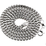 Silver Franco Pave Chain 3.8mm 18 inches 70633 - Image 3