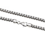 Silver Franco Pave Chain 3.8mm 24 Inches 70630 - Image 2