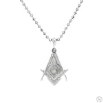 Silver Masonic Emblem Pendant -Small 70749 - Image 1