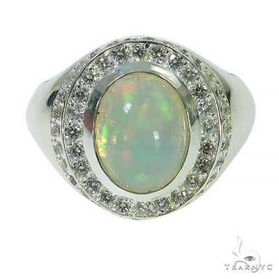Silver Opal Ring 67339 - Image 1