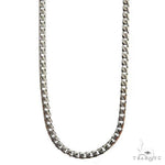 Silver Semi-Solid Franco Link Chain 2mm 22 Inches 69821 - Image 1