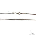 Silver Solid Franco Link Chain 1.9mm 16 Inches 69802 - Image 4