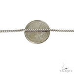 Silver Solid Franco Link Chain 1.9mm 16 Inches 69802 - Image 5