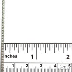 Silver Solid Franco Link Chain 1.9mm 16 Inches 69802 - Image 6