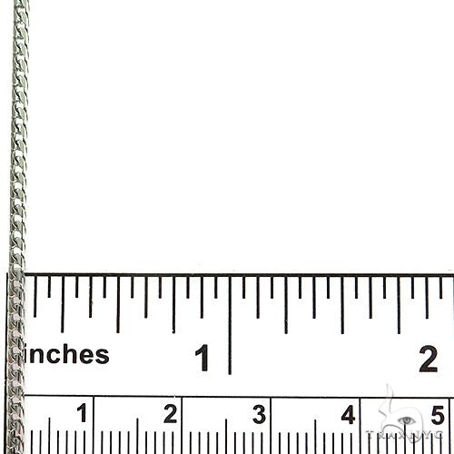 Silver Solid Franco Link Chain 1.9mm 16 Inches 69802 - Image 6