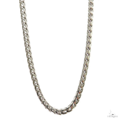 Silver Solid Franco Link Chain 3mm 22 Inches 69803 - Image 1