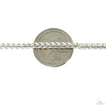 Silver Solid Franco Link Chain 3mm 22 Inches 69803 - Image 5