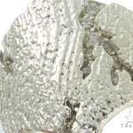 Silver Spartan Mask TraxNYC Prong Diamond Ring 57663 - Image 5